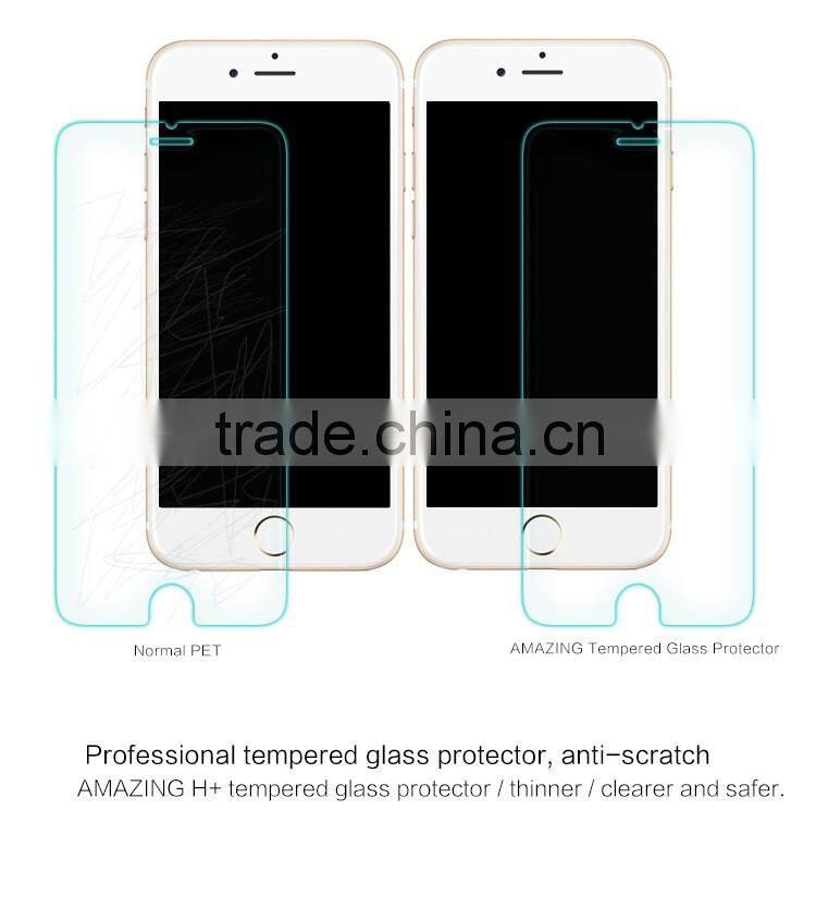 High Quality Mobile Phones Accessories Screen Protector Toughened Glass Membrane for Apple iphone 6 6plus