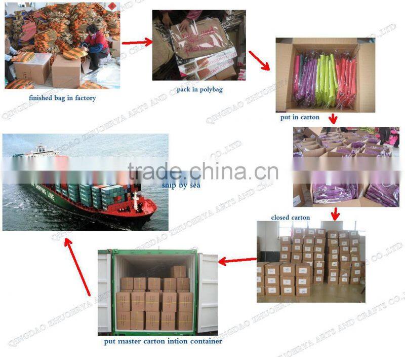 Natural seagrass summer straw handbag Beach straw bag