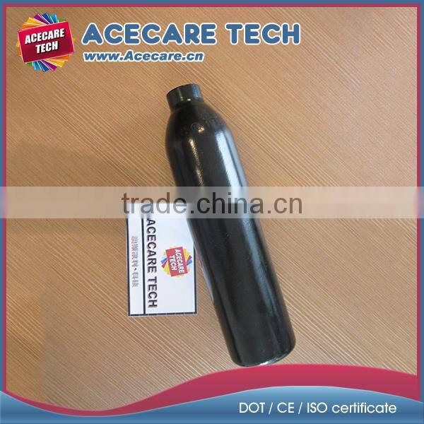 0.37L Seamless Aluminum Cylinder, small co2 cylinder, high pressure gas cylinder-0.37L 20mpa