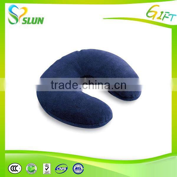 2015 Cheap price for travelling polyester and spandex neck pillow