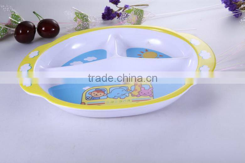 melamine plastic plate with divider, best home porcelain