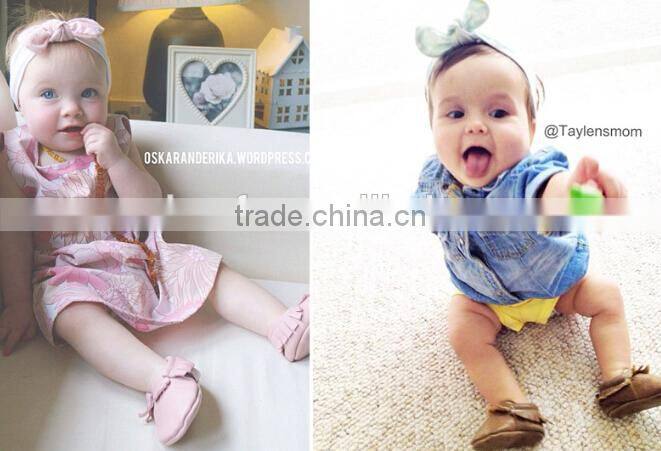 Top quality genuine leather baby oxford shoes wholesale soft sole baby shoe moccasins