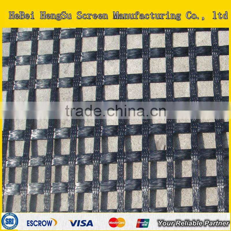 Fiberglass geogrid