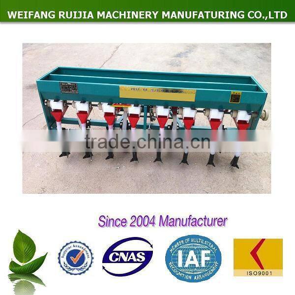 Made in China cheap manual seeder for 2wd tractors for sale! Hot sale walking tractors wth rice / soybean / peanut seeder !