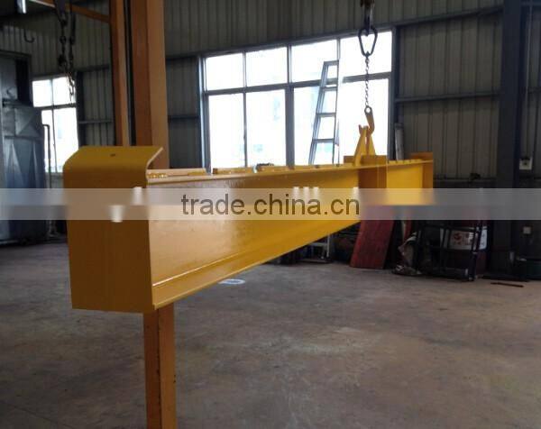 crane and overhead lifting attachment spreader beams