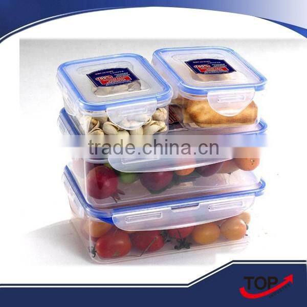 high quality plastic containing box for tableware