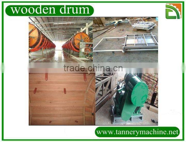 wooden drum for cable packaging for leather Soaking/Liming/Tanning
