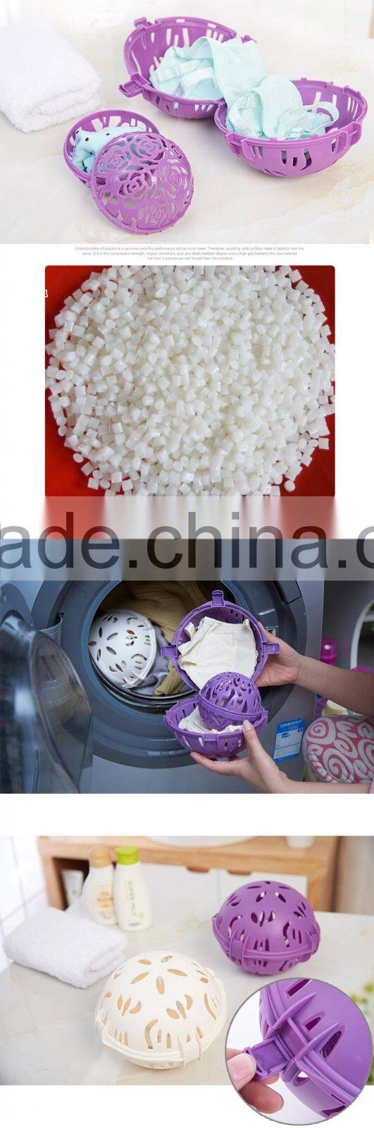purple Bubble Bra Double Ball Saver Washer Bra Laundry Wash Washing Ball Hot Sales