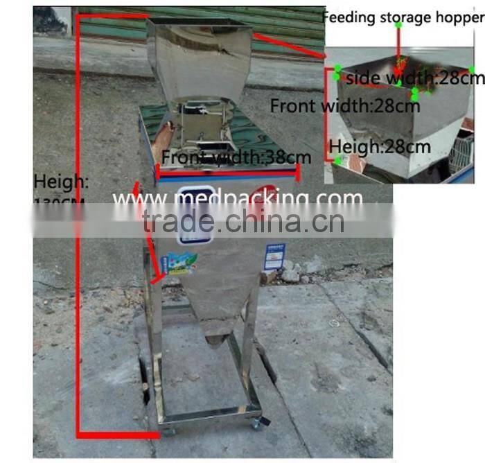 Semi- automatic granule filling machine