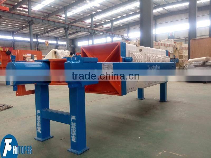 Industrial water filter press, dewatering filter press
