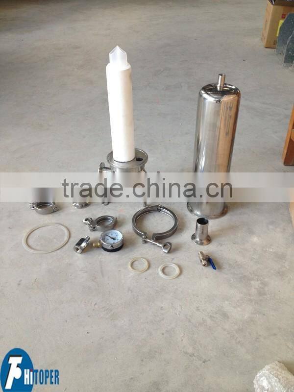 sanitary stainless steel microporous Cartridge filter