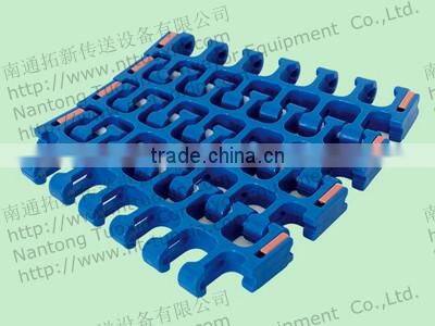 2400B Radius Flush Grid Plastic Conveyor Belt Modular Belting