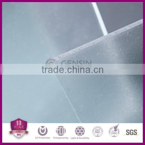 High Impact Strength 1220*2440mm Transparent 1.5mm Frosted Polycarbonate Sheet