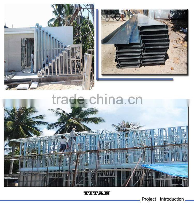 High Rise Galvanized Steel Frame Kit Dormitory Building