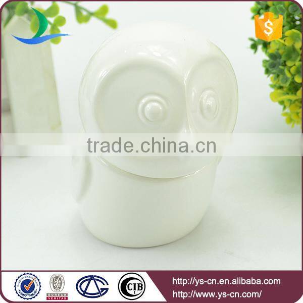 white owl popular sugar bowl food storage canister