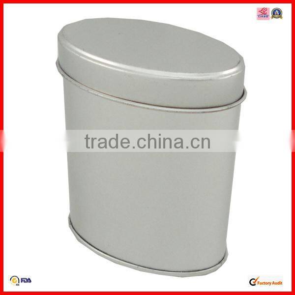 airtight custom printing oval coffee tin can