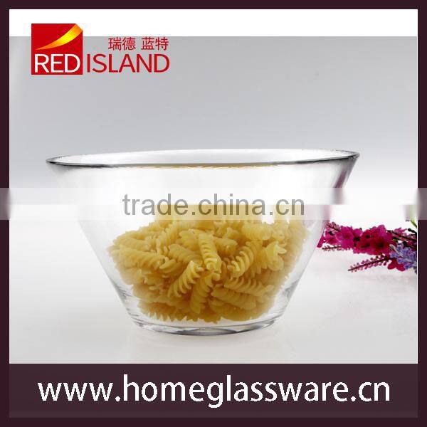 glass salad bowl, larege soup bowl, fruit bowl