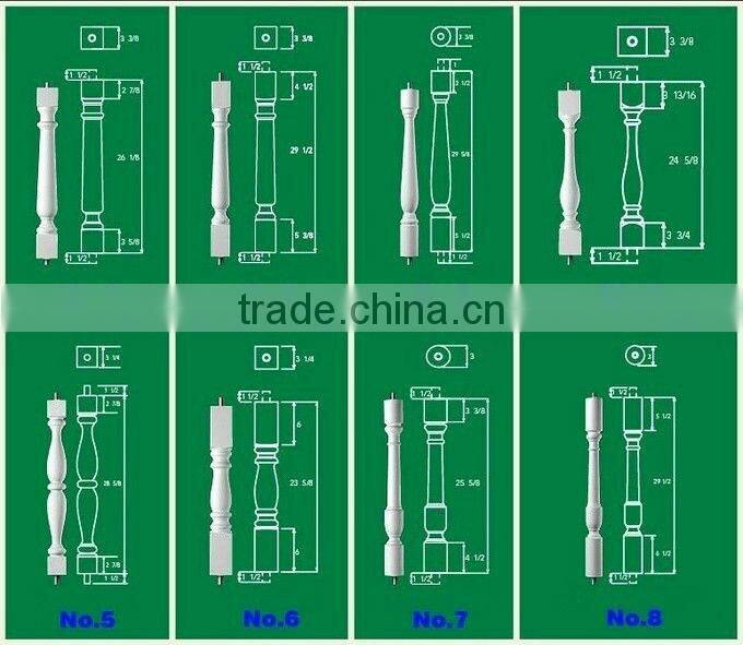Hand Carved Natural Marble Balustrades