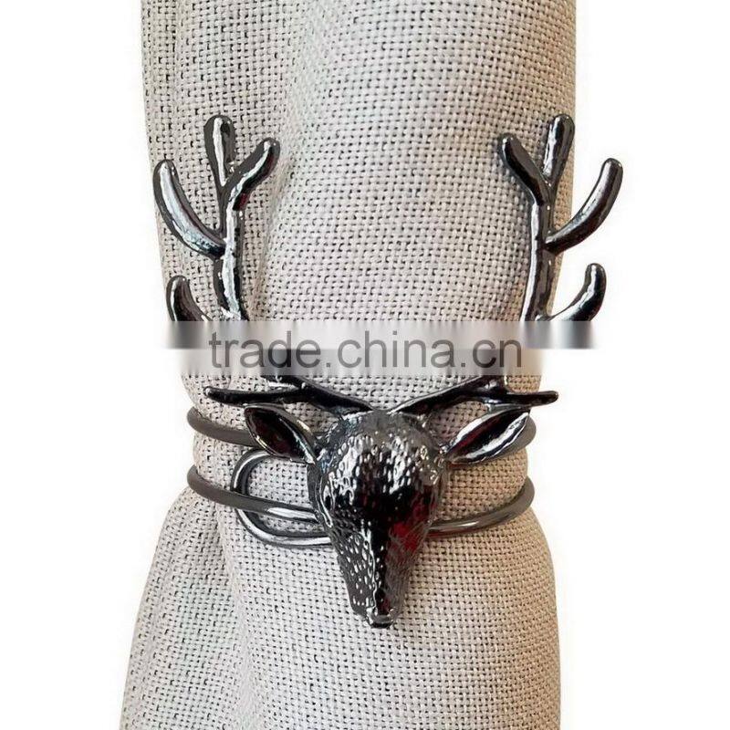 black stag head curtain tie up curtain band Curtain Belt