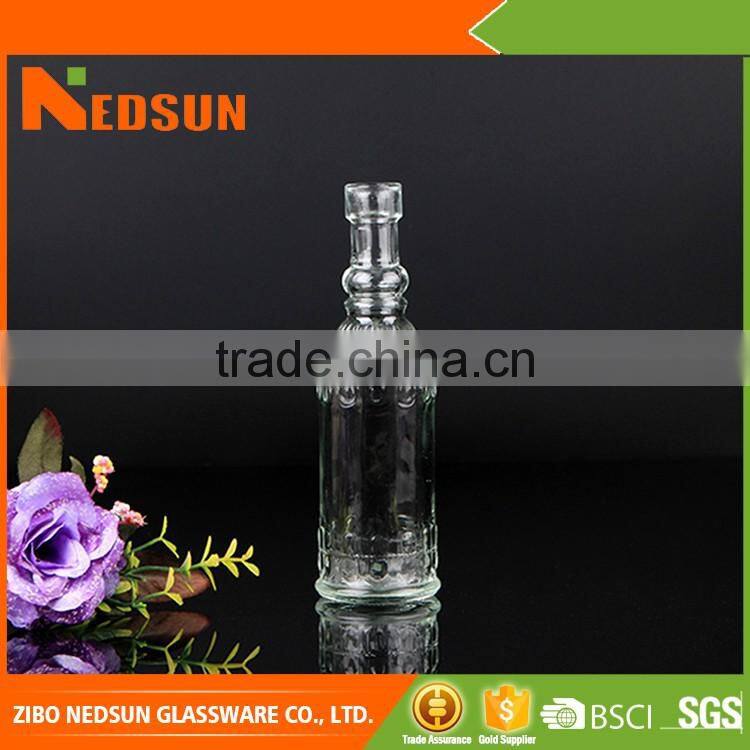 New design glass small bottles for olive oil