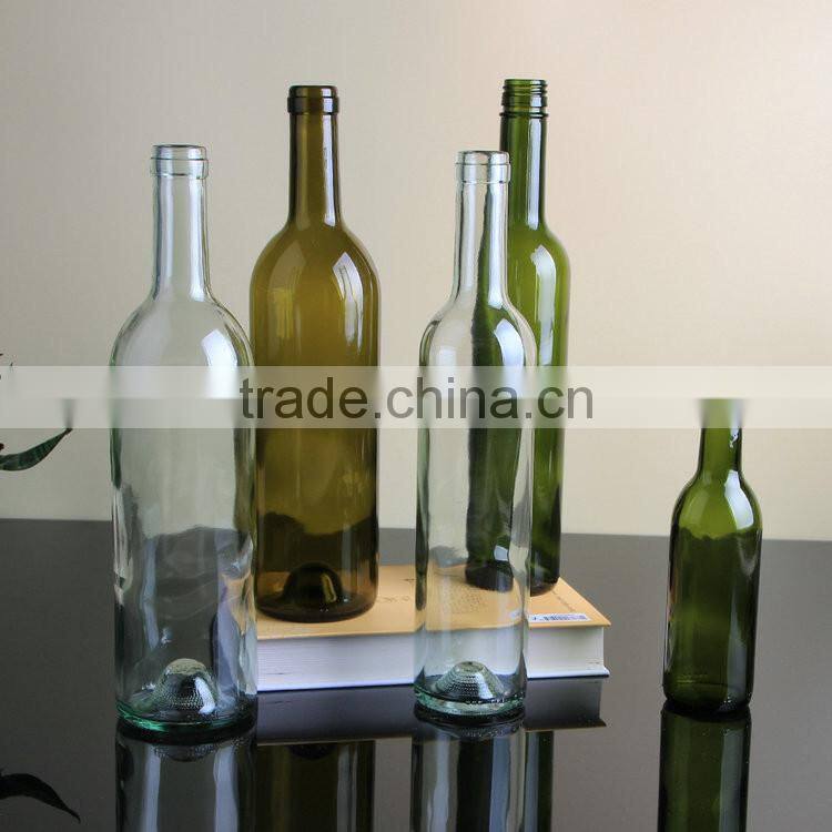 Professional supplier Low 375ml/ 750ml Hot sale fancy wine bottles