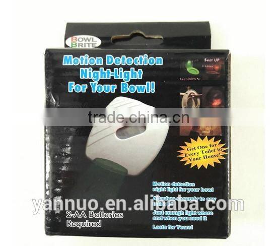 LED Toilet Bowl Night Light Body sensor