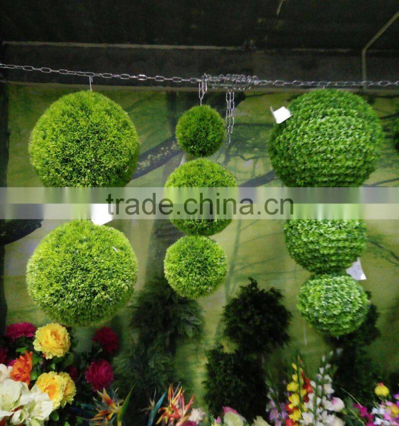 fake plants ball artificial decorative grass ball