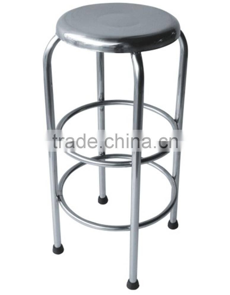 High Bar Stool Made by Stainless Steel