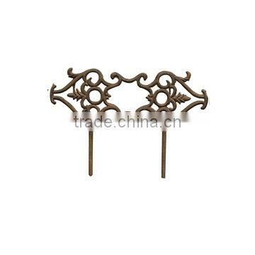 cast iron decorative part for fence/gate