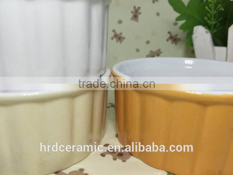 China manufacturer stocked stoneware ice cream bowl,ceramic ice cream cup