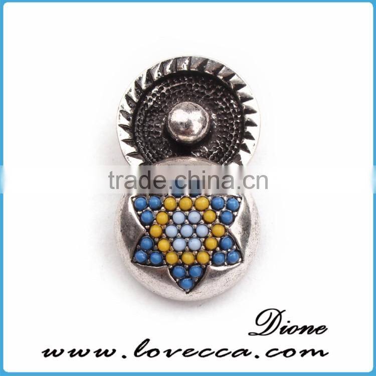 Wholesale Snap Button Pendant Jewelry,Crystal Jewelry Accessory,Trendy Snap Button Jewelry