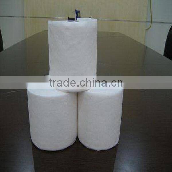 Economic spunlace nonwoven fabric for high quality wet wipe