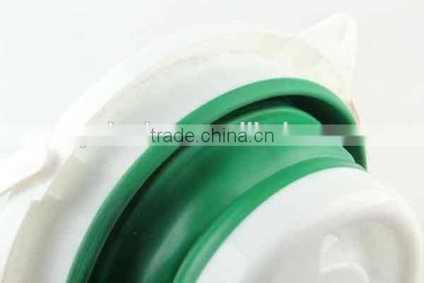 5L Outdoor folding circular and heart shaped Silicone bucket