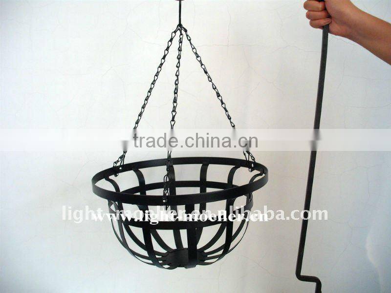 hanging basket with coco liner LMHBC-12P02