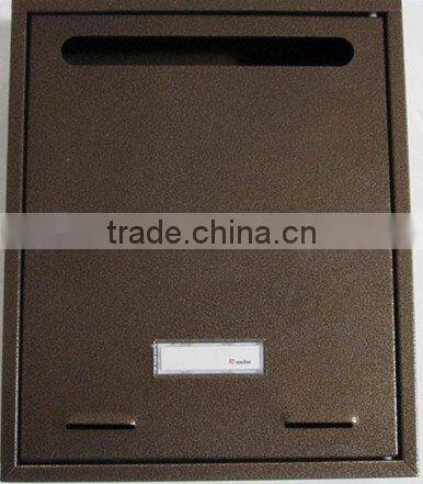 FQ-176 Metal Wall Mounted Mailbox,stainless steel mailbox,American mailbox,four colors available
