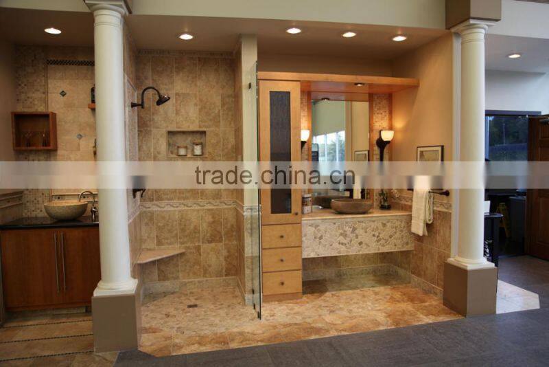 Beige Limestone Tiles for Bathroom