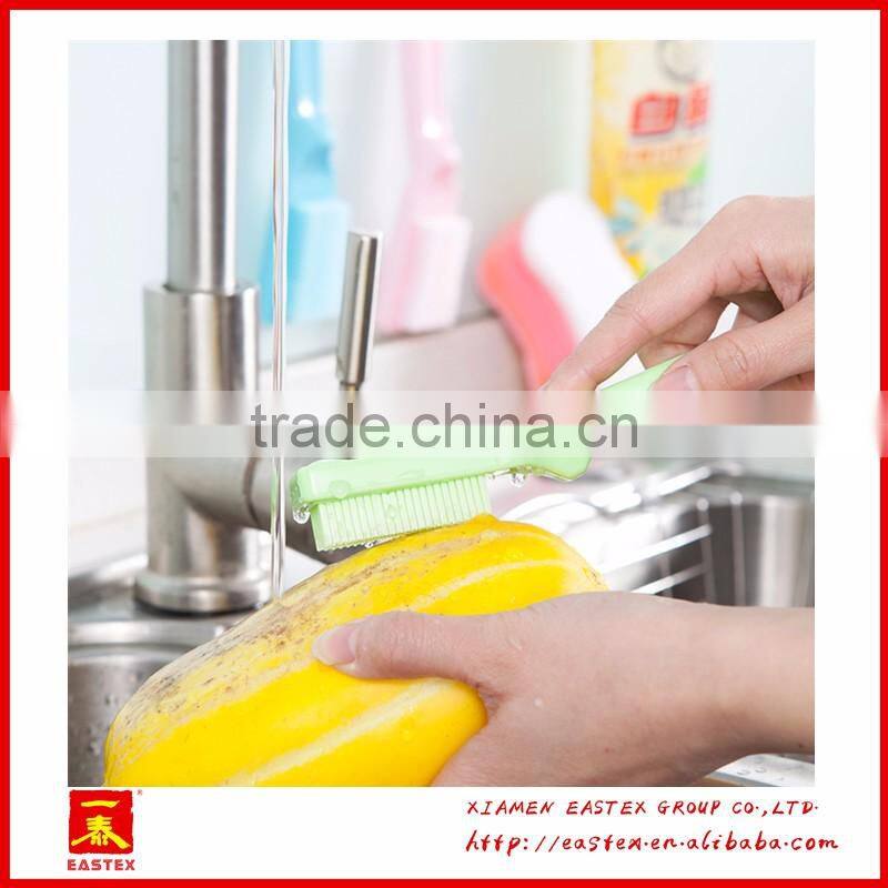 High Quality Plastic Fruit and Vegetables Cleaning Brush