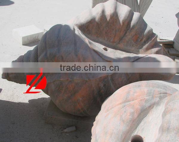 marble sea snail sculpture