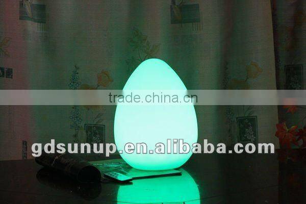 PE Material Rotational Moulding Plastic Modern LED prince desk amp