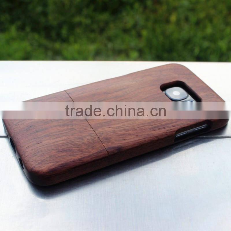 Classical Chinese walnut/bamboo/rosewood/cherry/maya cell phone case for Samsung