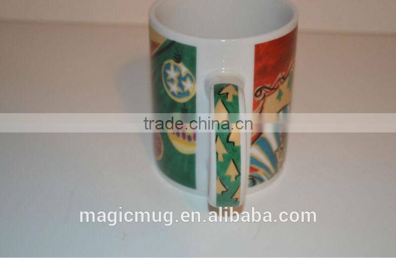 hot items 11oz christmas market mugs for promotional