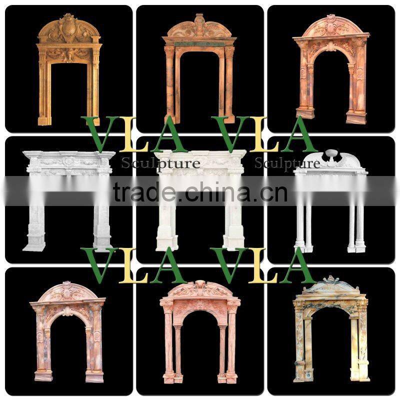 2013 New Style White Marble Doorway Carving VD-002C