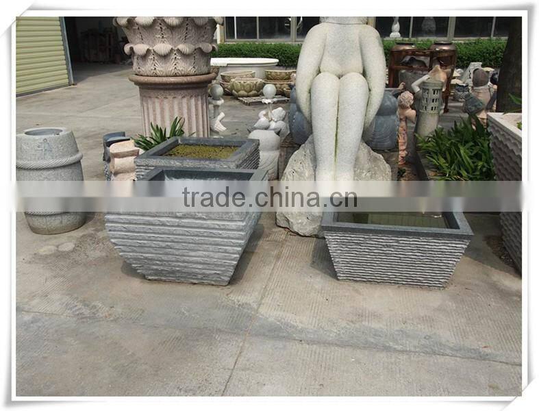 Wholesale Modern Garden Decorative Granite Planter