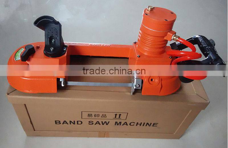 Small Handheld Speed Variable Metal/Wood/Steel Cutting Saw Machine Pneumatic Portable Band Saw