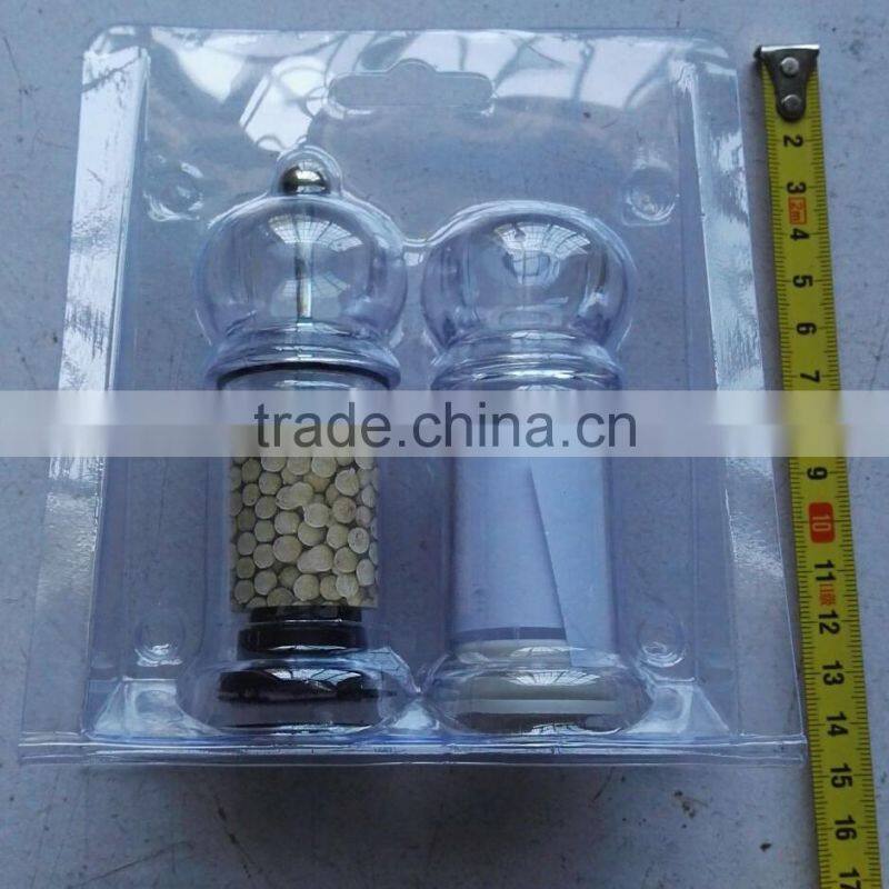 SE-18A-2 acrylic pepper mill 2PCS set