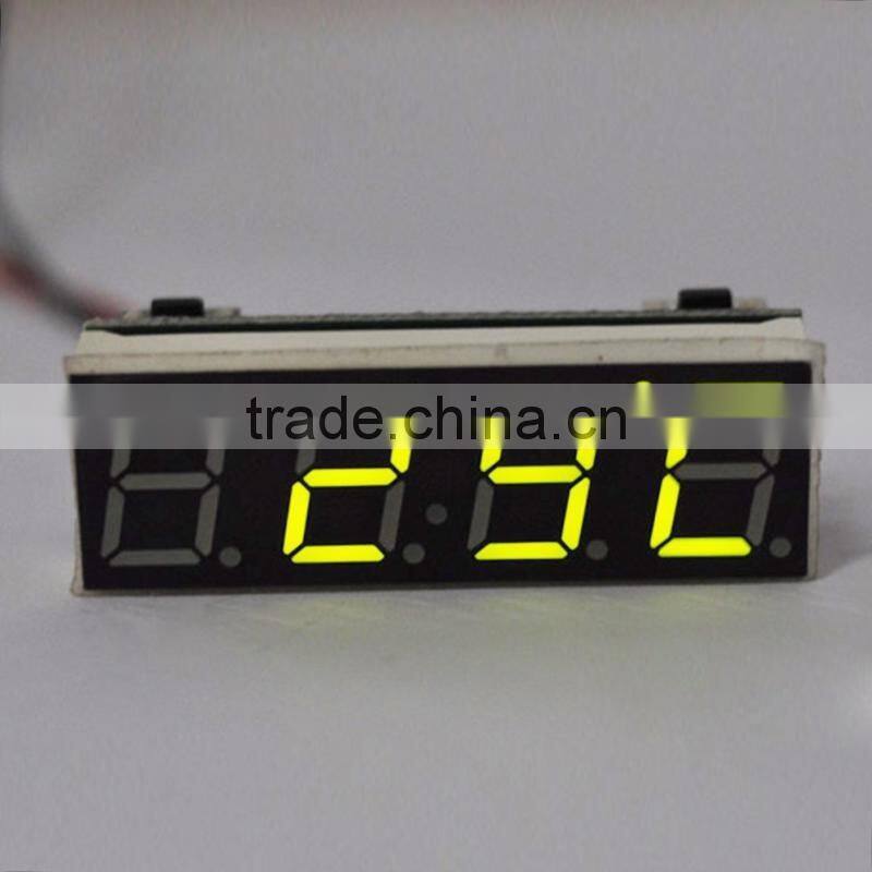 12V 24V Digital Car Thermometer with clock