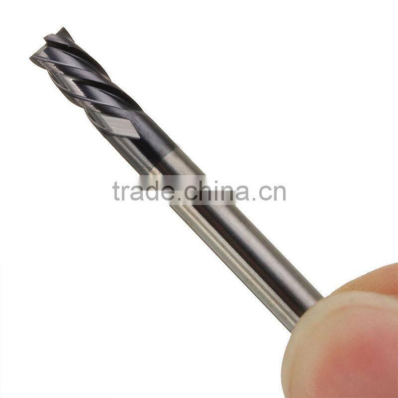 2/4 flute solid carbide end mill sharpener end mill cutter cutting tools of different shape