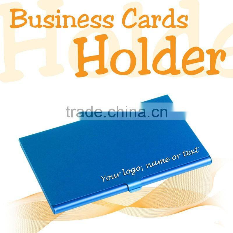 New Alloys Aluminum Pocket Business Name Credit ID Card Case Metal Box Holder