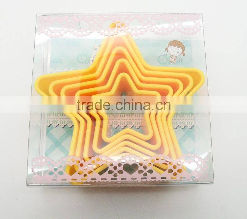 Beautiful Star Shape Plastic Cookie Cutter CK-0068