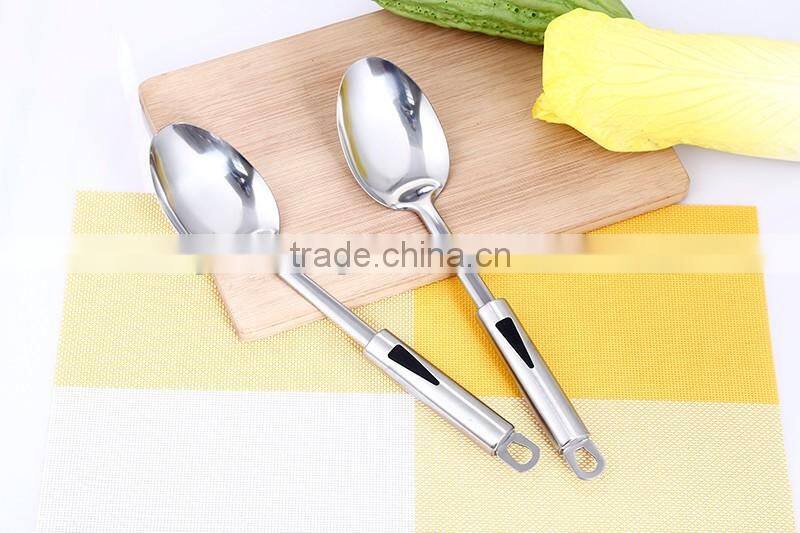 cooking tools stainless steel flexible turner long handle